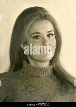 A young model 70s, Italy Stock Photo
