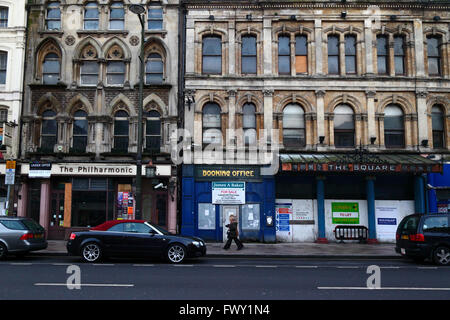 Cardiff Philharmonic Hall building, St Mary Street, Cardiff, South Glamorgan, Wales, United Kingdom Stock Photo