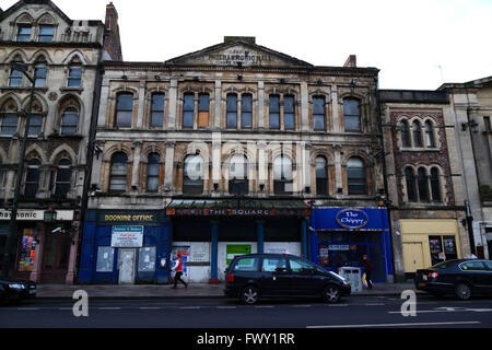 Cardiff Philharmonic Hall building, St Mary Street, Cardiff, South Glamorgan, Wales, United Kingdom Stock Photo