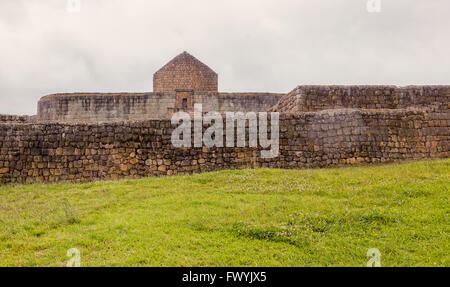 Temple Of The Sun In Ingapirca, Ecuador, South America Stock Photo