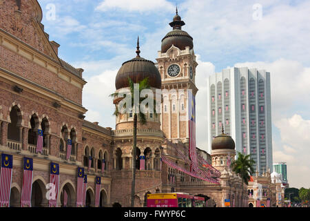 Dataran Merdeka, symbol of Independent Square, Kuala Lumpur, Malaysia Stock Photo