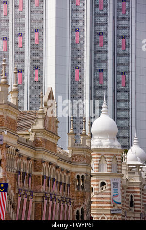 Dataran Merdeka, symbol of Independent Square, Kuala Lumpur, Malaysia Stock Photo