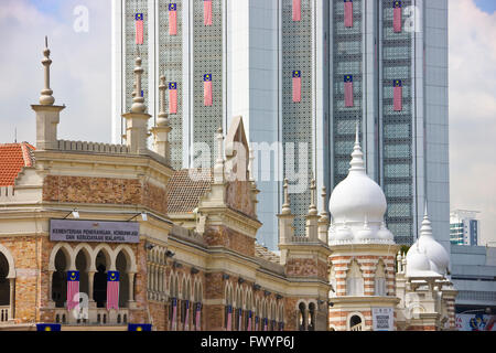 Dataran Merdeka, symbol of Independent Square, Kuala Lumpur, Malaysia Stock Photo