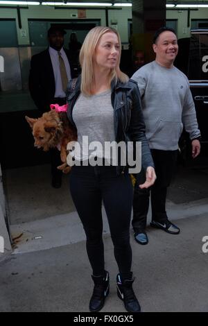 LLiza Schlesinger at 'AOL Build'  Featuring: LLiza Schlesinger Where: Manhattan, New York, United States When: 08 Mar 2016 Stock Photo