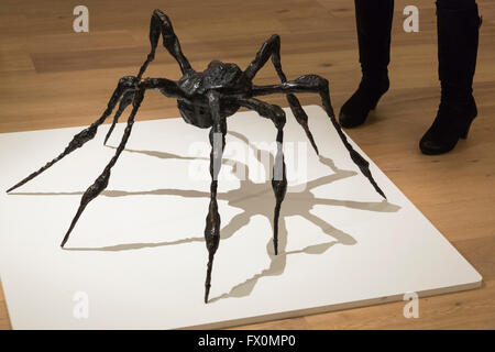 London, UK. 8 April 2016. Spider III, 1995, by Louise Bourgeois. Estimate USD 4-5 million. Sotheby's London Auction Preview of art from the Contemporary Art Evening Auction in New York on 11 May 2016. Stock Photo