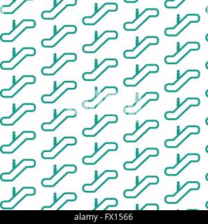 Elevator Pattern Background Stock Vector
