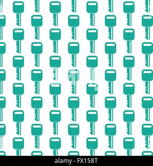 Key pattern background Stock Vector