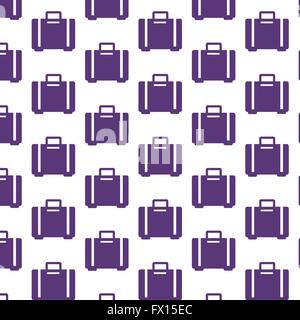 luggage bag pattern background Stock Vector