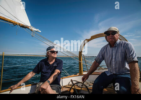 Vacationing Cape Cod, Massachusetts. Stock Photo