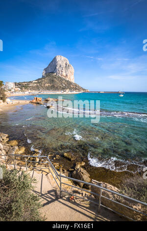 Penon de Ifach in Calpe, Alicante, Spain Stock Photo