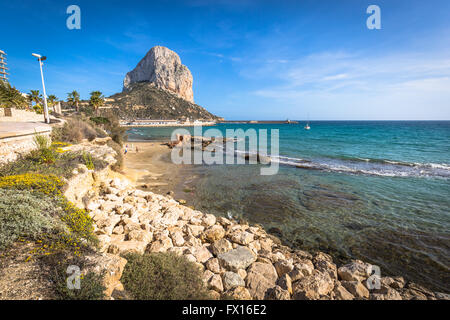 Penon de Ifach in Calpe, Alicante, Spain Stock Photo