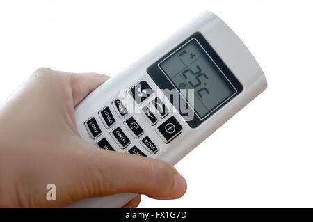 remote conditioner Stock Photo