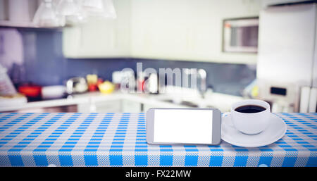 Composite image of picture of a smartphone Stock Photo