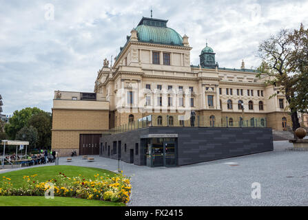 Josef Kajetan Tyl Theatre - main theatre in Pilsen city, Czech Republic Stock Photo