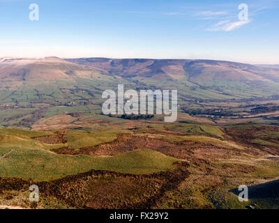 Kinder Scout, Peak District National Park, Derbyshire Stock Photo