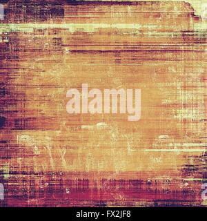 Grunge texture. With different color patterns: yellow (beige); brown ...