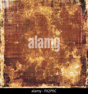 Grunge texture. With different color patterns: yellow (beige); brown ...