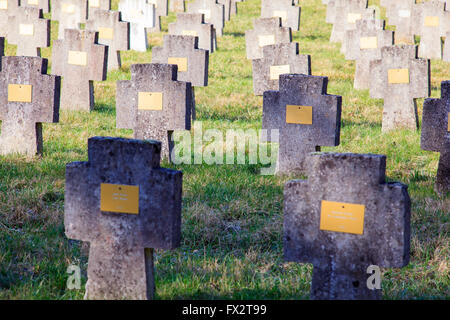 This war cemetery contains 1934 Austro-Hungarian war graves from the First World War Stock Photo