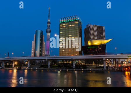 A cityscape of Tokyo Stock Photo