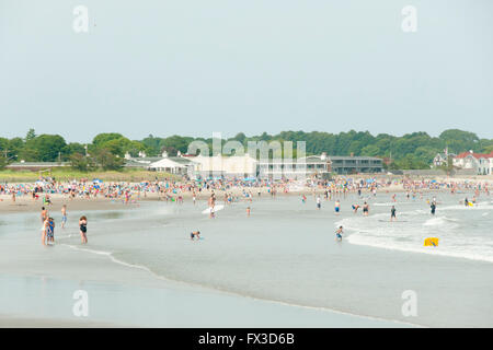 Scarborough Beach - Narragansett - Rhode Island Stock Photo