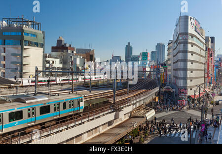 Tokyo, Ueno station, Japan. Stock Photo