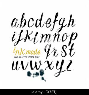 alphabet ink Stock Vector Image & Art - Alamy