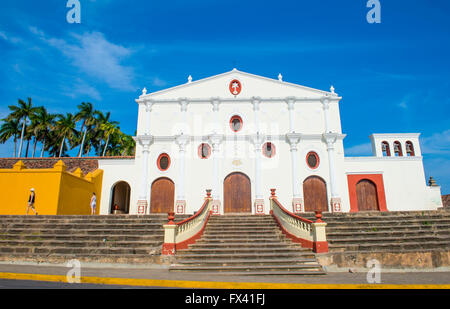 The San Francisco church in Granada Nicaragua Stock Photo