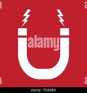 Magnetic Icon symbol Illustration design Stock Vector