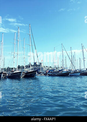 Bodrum Marina Stock Photo