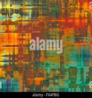 Rough grunge texture. With different color patterns: yellow (beige ...