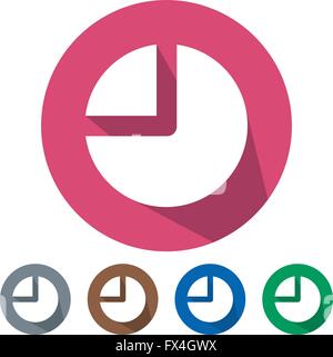 Abstract pie chart for business icons set Stock Vector Image & Art - Alamy