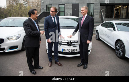 Berlin, Germany. 12th April, 2016. German Minister of Transport ...