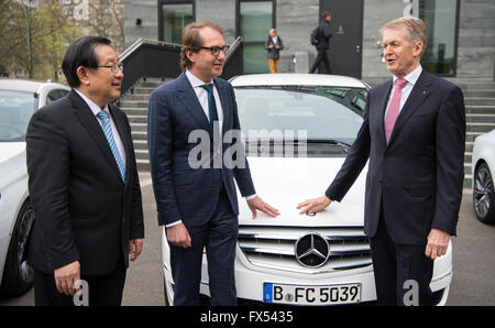 Berlin, Germany. 12th April, 2016. German Minister of Transport ...