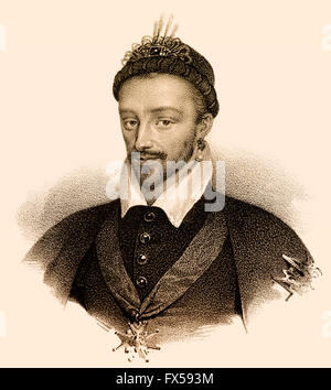 Henry III, Henri III, Heinrich III., 1551-1589, monarch of the Polish-Lithuanian Commonwealth, King of France Stock Photo