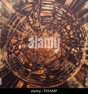 Rough grunge texture. With different color patterns: yellow (beige ...