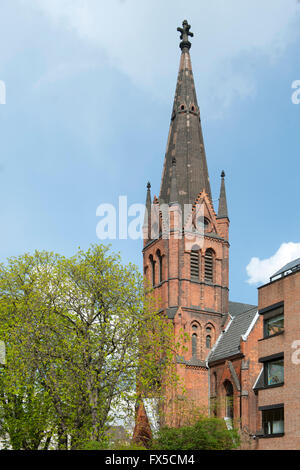 Köln, Nippes, Merheimer Strasse, Kulturkirche Köln (Lutherkirche) Stock Photo