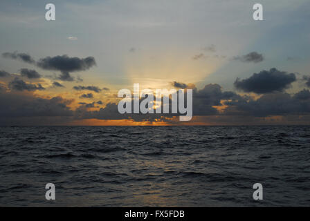 Caribbean, Antigua, Evening Light, Caribbean Sea Stock Photo - Alamy