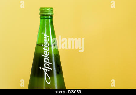 Bottle of Appletiser, UK Stock Photo