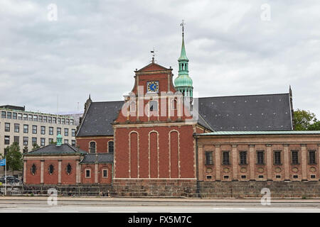 Church of Holmen located in Copenhagen, Denmark Stock Photo