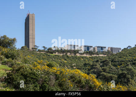 Haifa university buildings in Israel Stock Photo