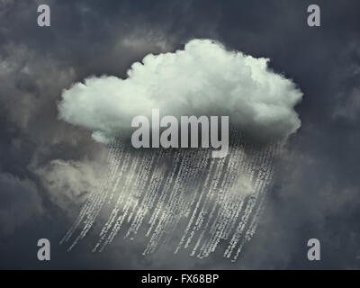 Rain word cloud Stock Photo - Alamy