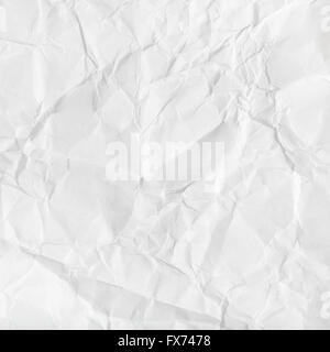 square background from white wrapping paper close up Stock Photo