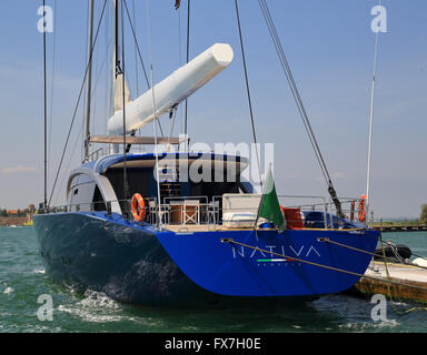 Sailing Yacht Nativa built by Arzanà Navi Stock Photo