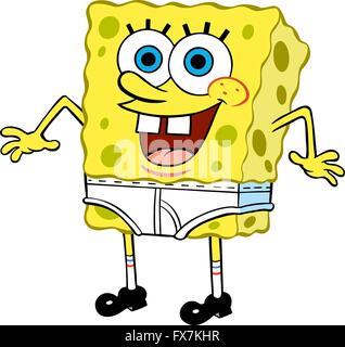 SpongeBob SquarePants TV Series 1999 - ???? USA Season 7 (2009) Created by Stephen Hillenburg, Derek Drymon, Tim Hill, Nick Jennings Animation Stock Photo