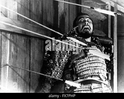 Kumonosu-jo Throne of Blood Year : 1957 Japan Director : Akira Kurosawa Toshiro Mifune Stock Photo