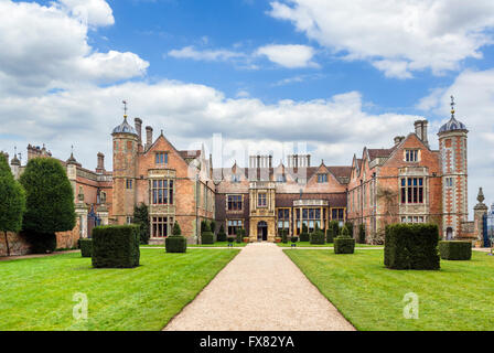 Charlecote Park, a manor house near Stratford-upon-Avon dating from the 16thC, Warwickshire, England, UK Stock Photo