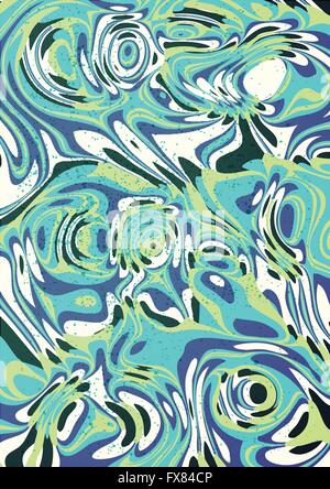 Vector Marble Paper Pattern. Abstract marble paint pattern. Vector illustration. Stock Vector