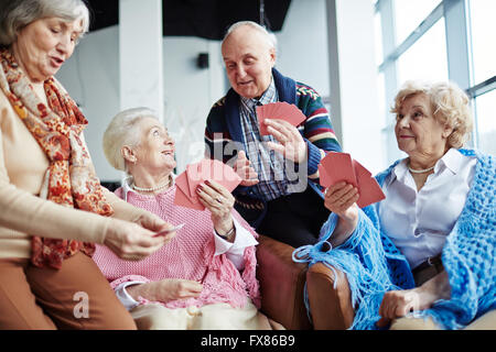 Seniors at leisure Stock Photo