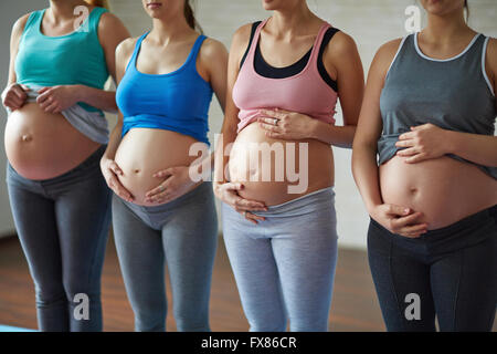 Naked pregnant women Stock Photo - Alamy