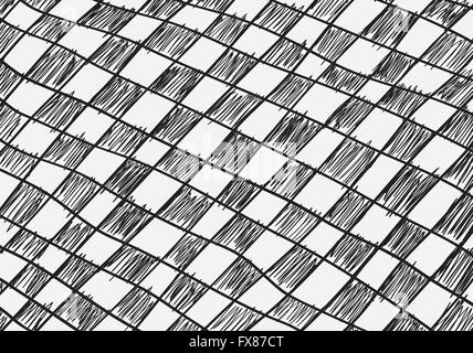 Hand drawn seamless pattern doodle background Stock Vector